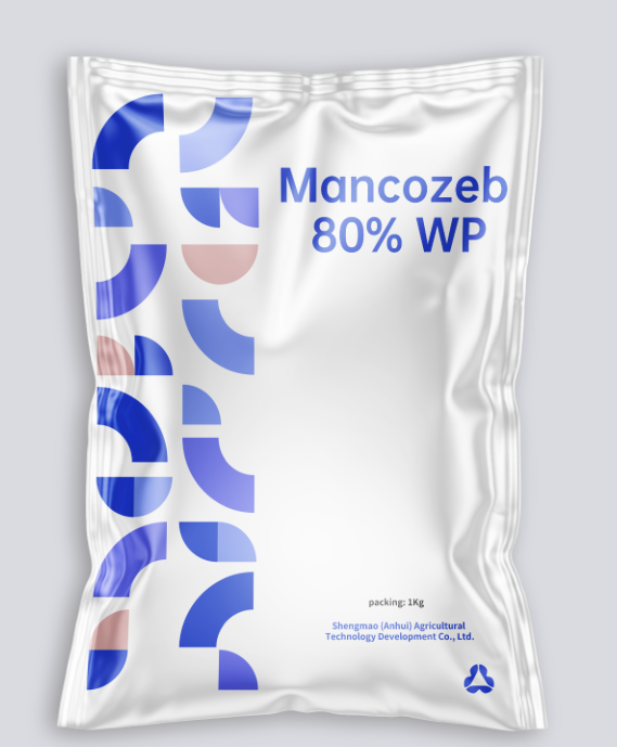 Mancozeb 80% WP fungicide — yellow wettable powder