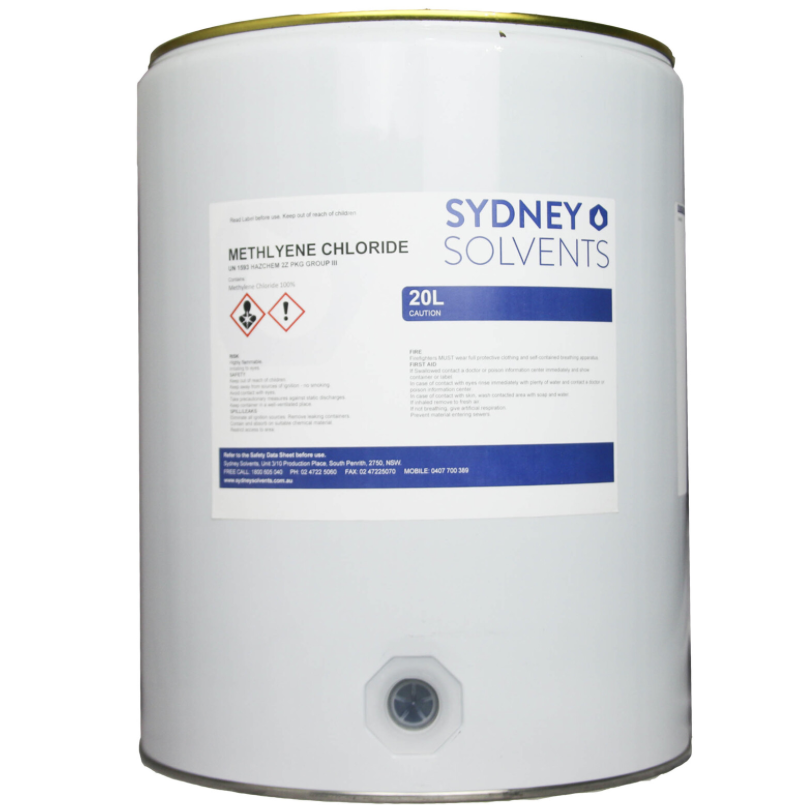 Methylene chloride (DCM) — drums / ISO tank
