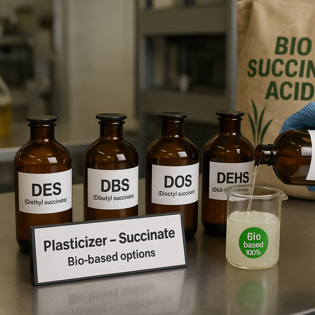 Succinate plasticizers