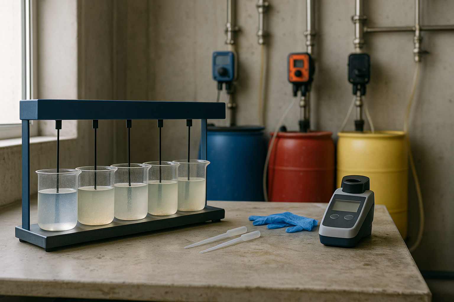 Water treatment chemicals